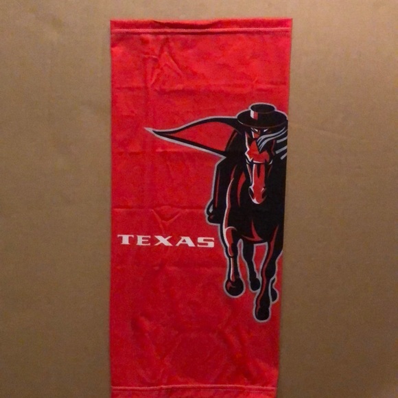 Texas Tech Red Raiders Multi-Use Gaiter Neck Scarf Face Mask Neck Cover - Picture 1 of 5